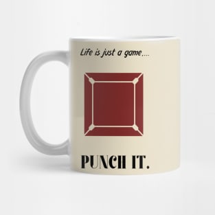 "Life is just a game, play it!" T-shirts and props with sport slogan. (Boxing Theme) Mug